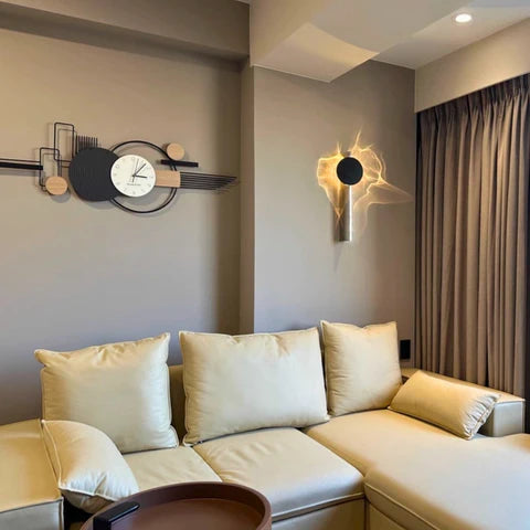 Aplique de Pared LED Corrugado de Lujo - Luz Ambiental y Diseño Artístico