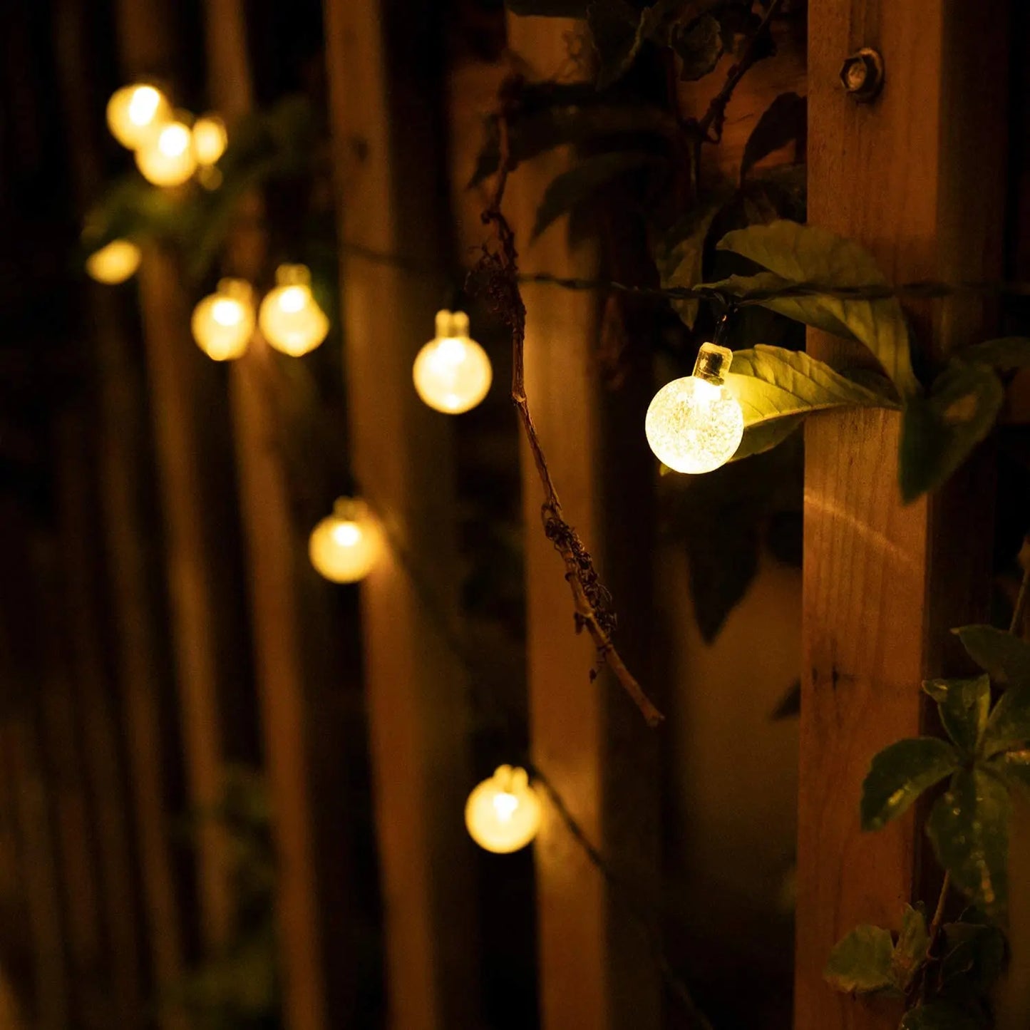 Guirnalda de Luces Solares LED Impermeables para Exterior⁠