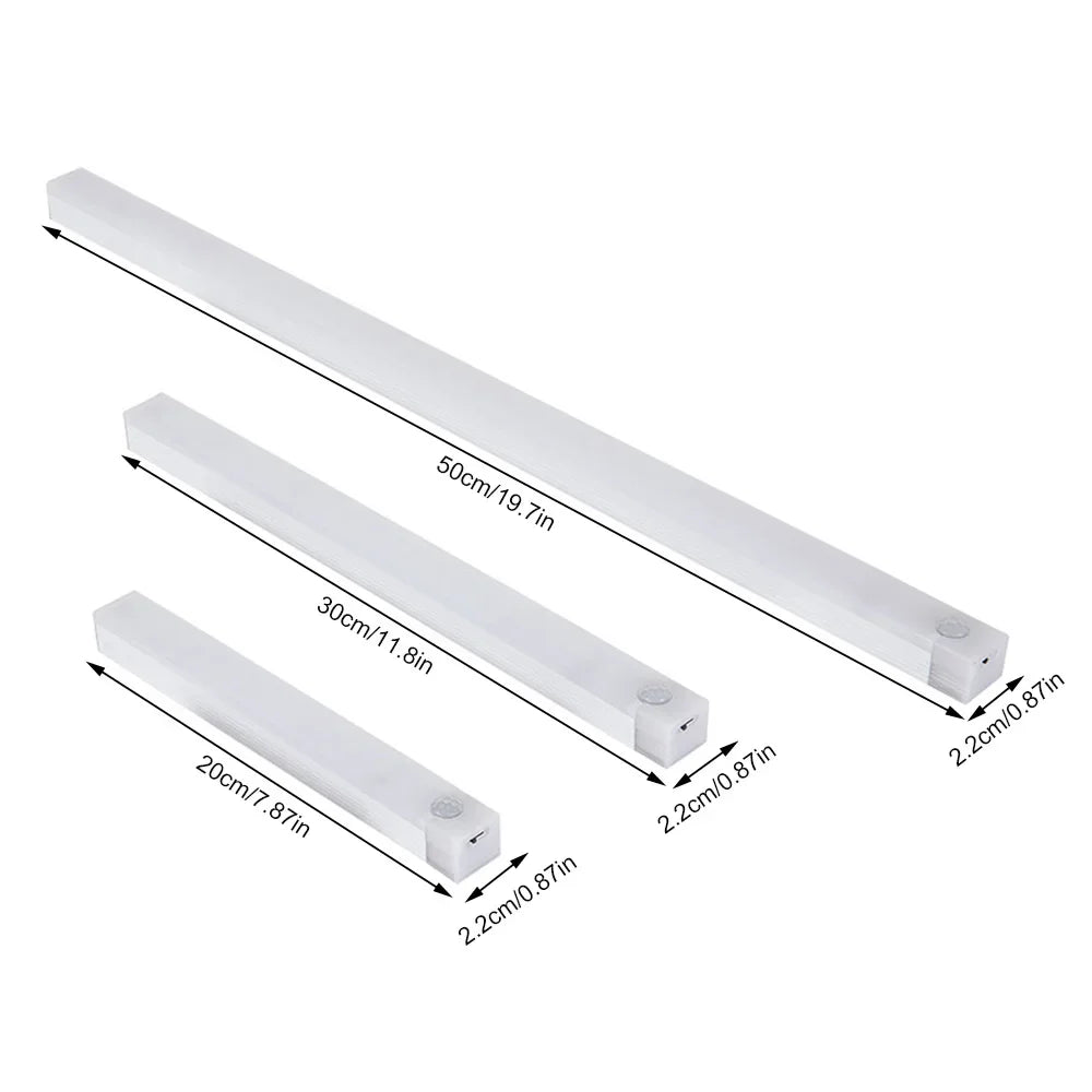 Luz LED Ultrafina con Sensor de Movimiento (Recargable USB)