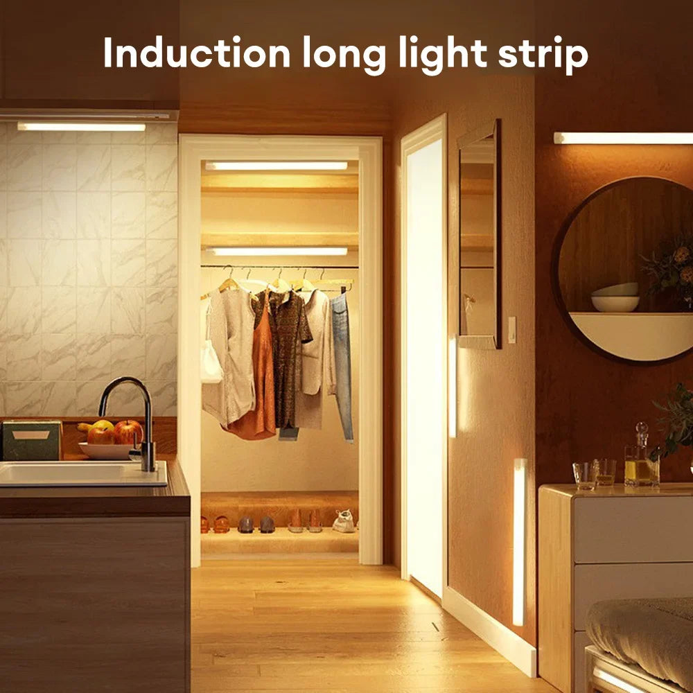 Luz LED Ultrafina con Sensor de Movimiento (Recargable USB)