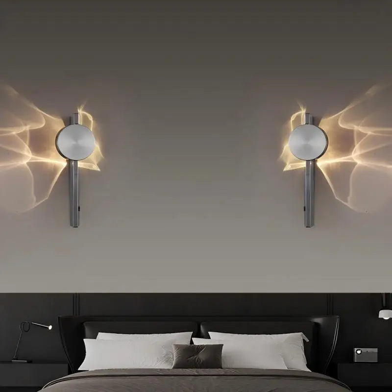 Aplique de Pared LED Corrugado de Lujo - Luz Ambiental y Diseño Artístico